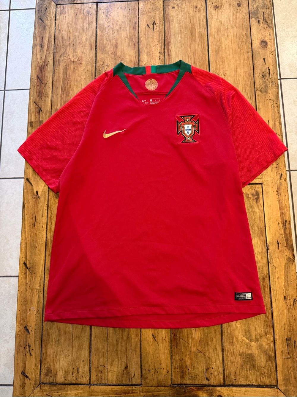 Nike 2018 Portugal Home Jersey Soccer Jersey